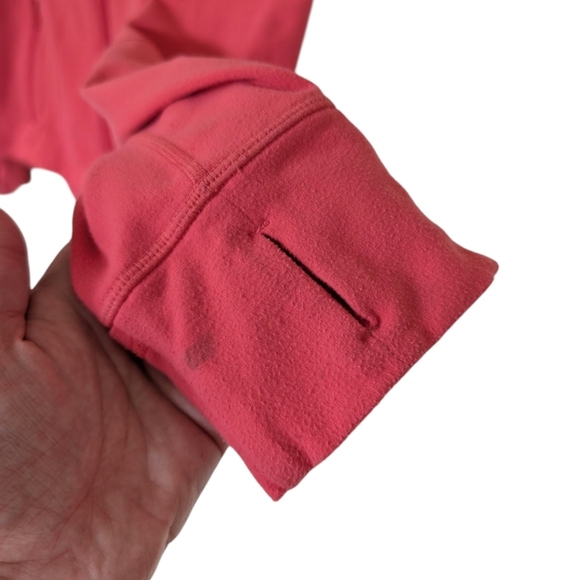 Lululemon Define Jacket Passion/Heathered Coal Wee Stripe Rel: 2014 Women's 12 - Picture 8 of 14